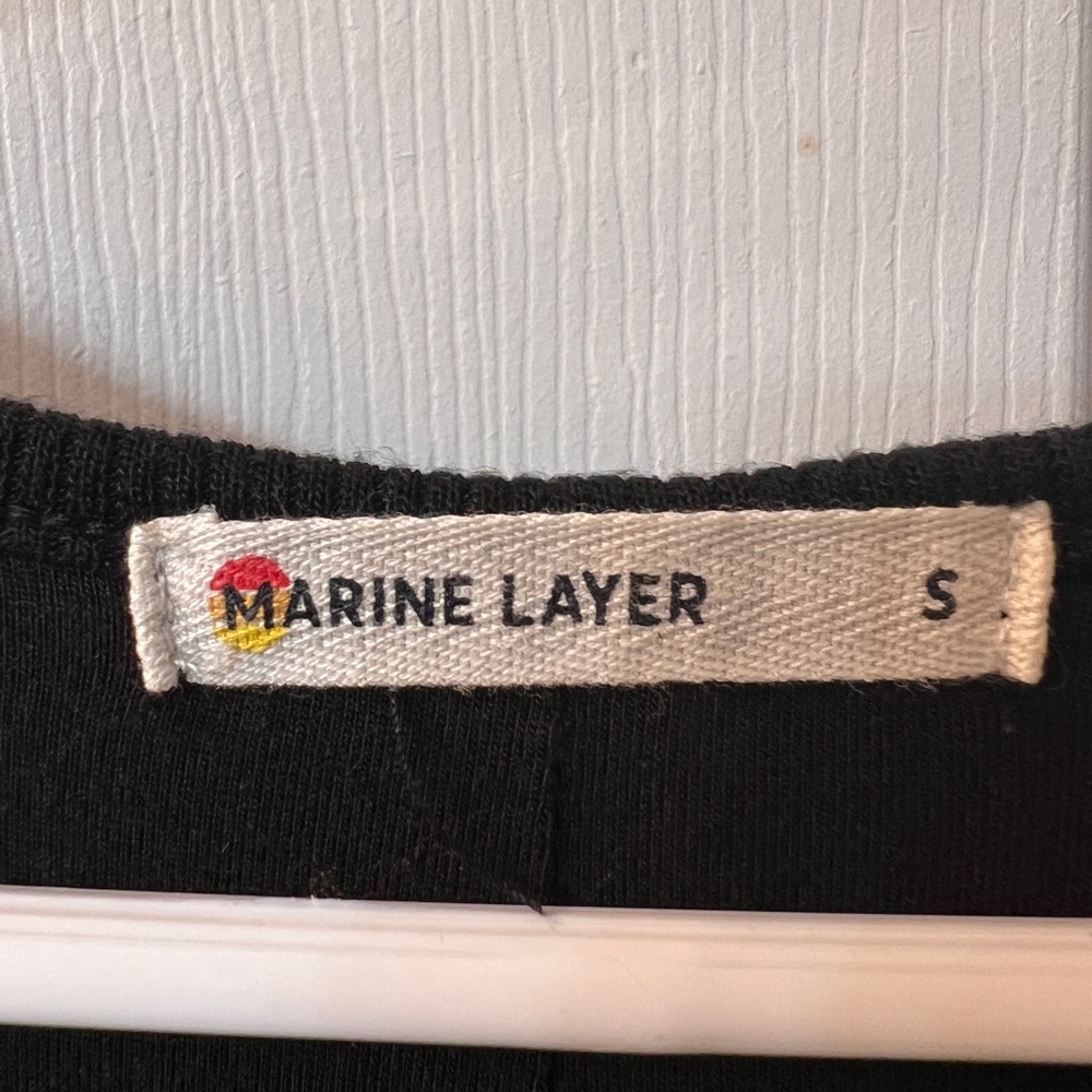 Marine Layer Black Dress